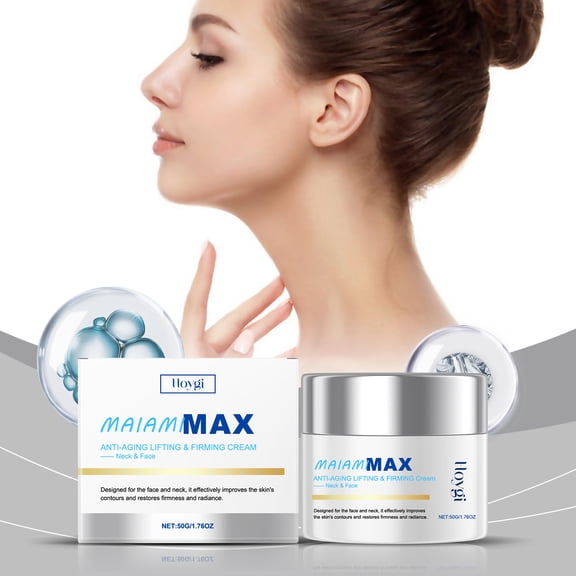 Hoygi Neck Moisturizer, Daily Gentle Moisturizing Firming Locks In Moisture To Relieve Dryness Nourishing Moisturizer