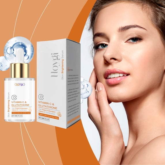 Hoygi Vitamin C Serum, Firming, Moisturizing, Brightening, Hydrating, Silky And Tender Face Serum