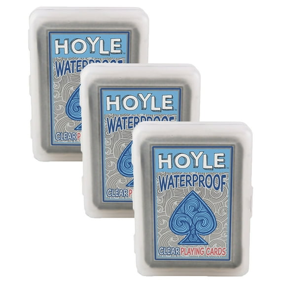 Hoyle Waterproof Playing Cards 3 Decks (USP1036729-3)