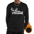 thumbnail image 1 of Hoyt Archery Sweatshirts for Men Crewneck Long Sleeve Shirts Tops Fleece Pullover Fall Fashion Clothes Large, 1 of 5