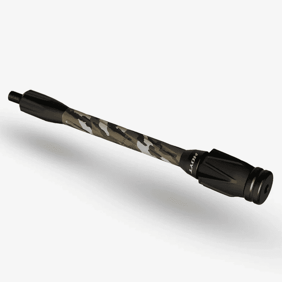 Hoyt Stealth Pro Series 8" Btml Archery Stabilizer, Bow Accessory for Enhanced Stability (2073645)