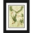 thumbnail image 1 of Hoytema, Theo van 18x24 Black Ornate Wood Framed with Double Matting Museum Art Print Titled - Five storks in a meadow, 1 of 4