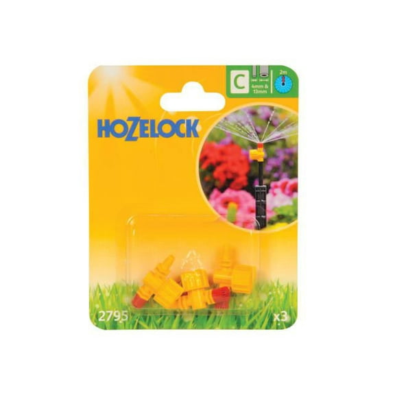 Hozelock - 2795 Adjustable 360 Micro Spray Jet (Pack 3)
