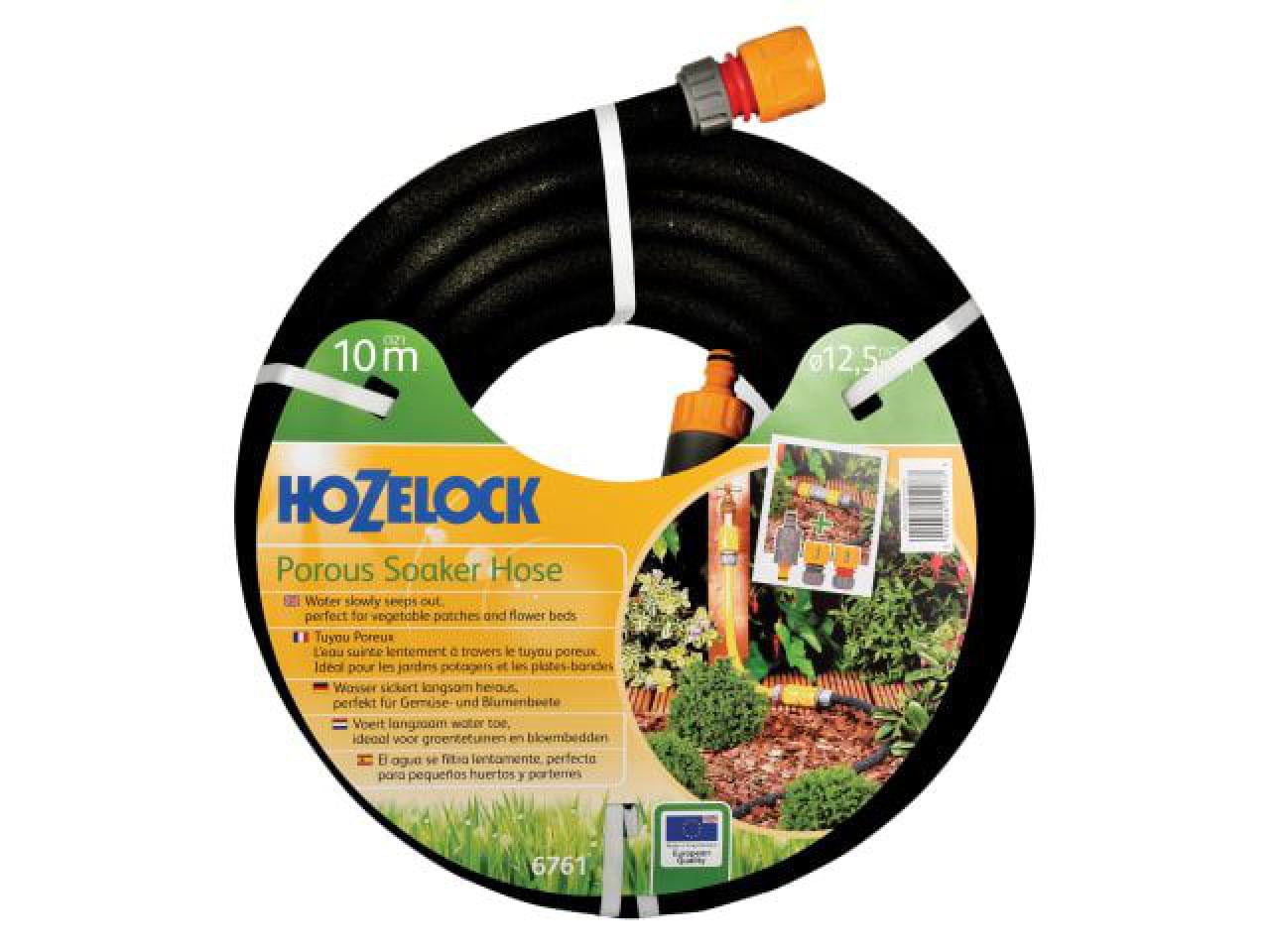 Hozelock - 6761 Porous Soaker Hose 10m 12.5mm (1/2in) Diameter