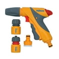 thumbnail image 1 of Hozelock Jet Spray Plus Nozzle Garden Hose Pipe Water Gun & 3 Fittings Yard, 1 of 6