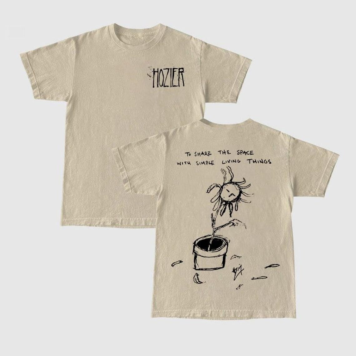 Hozier 2 side Shirt, Vintage Unreal Unearth Tour 2024 Merch Shirt, Gift