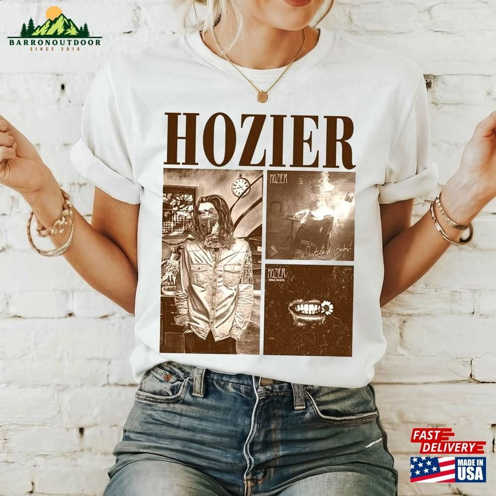 Hozier Albums Shirt Unreal Unearth Tour 2024 Merch Tee Tshirt