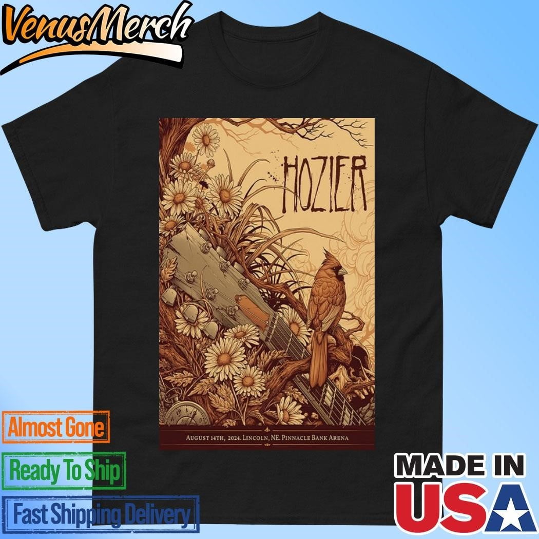 Hozier In Lincoln Ne On August 14 2024 Tour Poster Shirt