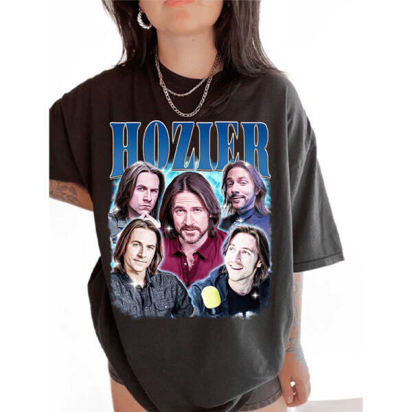 Hozier Musik Album T-Shirt - Baumwollshirt Für Männer & Frauen Mit Band Design