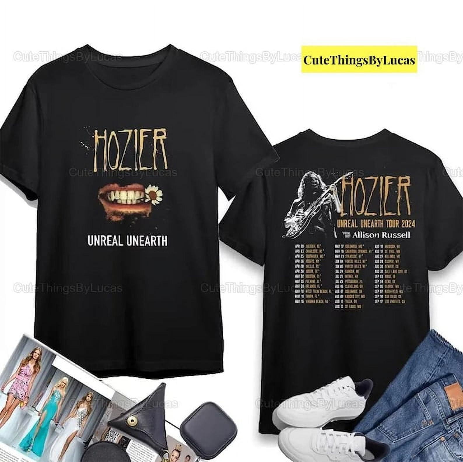 Hozier Shirt, Hozier Work Song Tee, Hozier Music Tour, Hozier Unreal