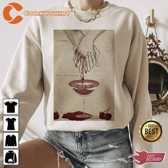 Hozier Take Me To Church Cherry Wine Lyrics Sweatshirt
