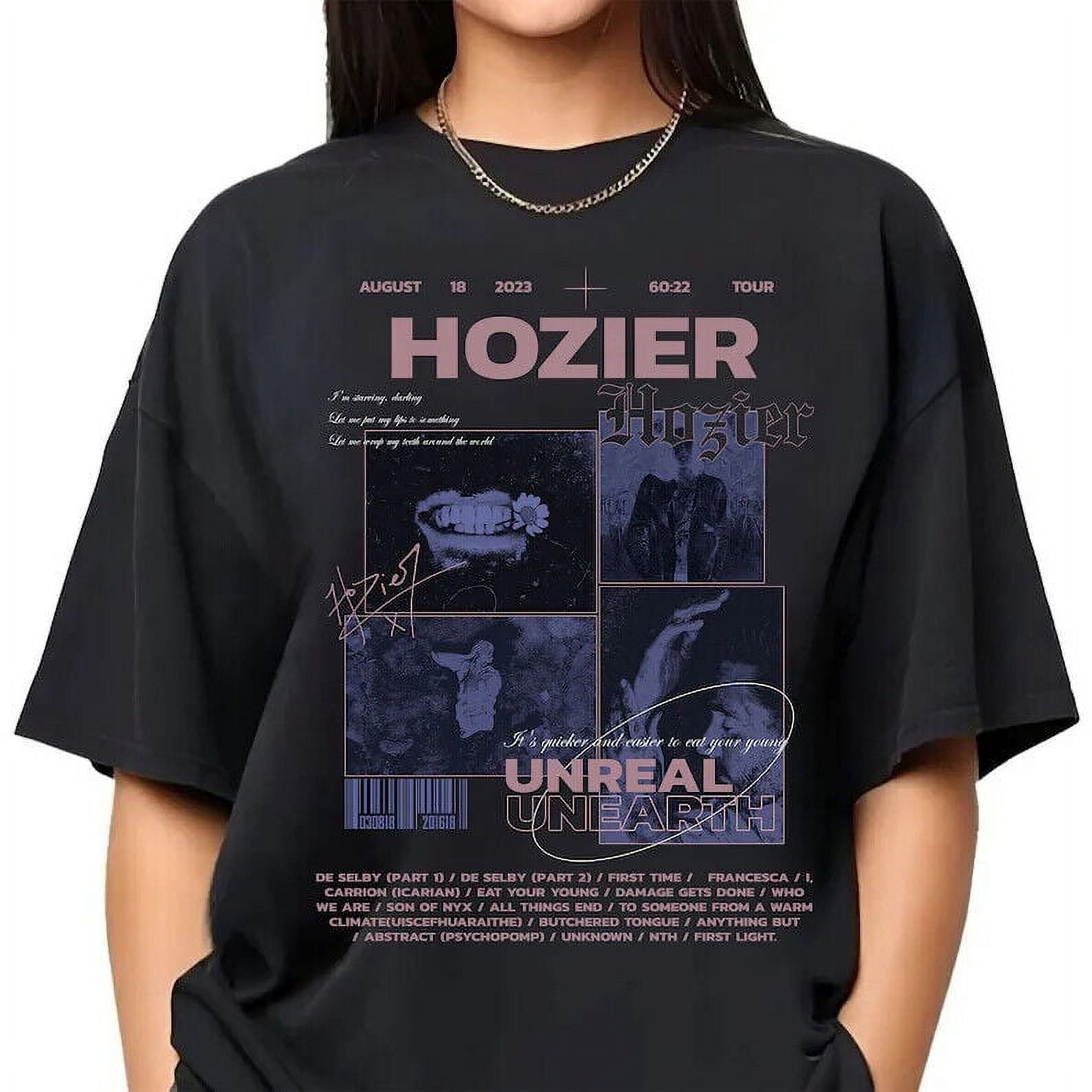 Hozier Unisex TShirt, Gift Bootleg Hozier album tshirt