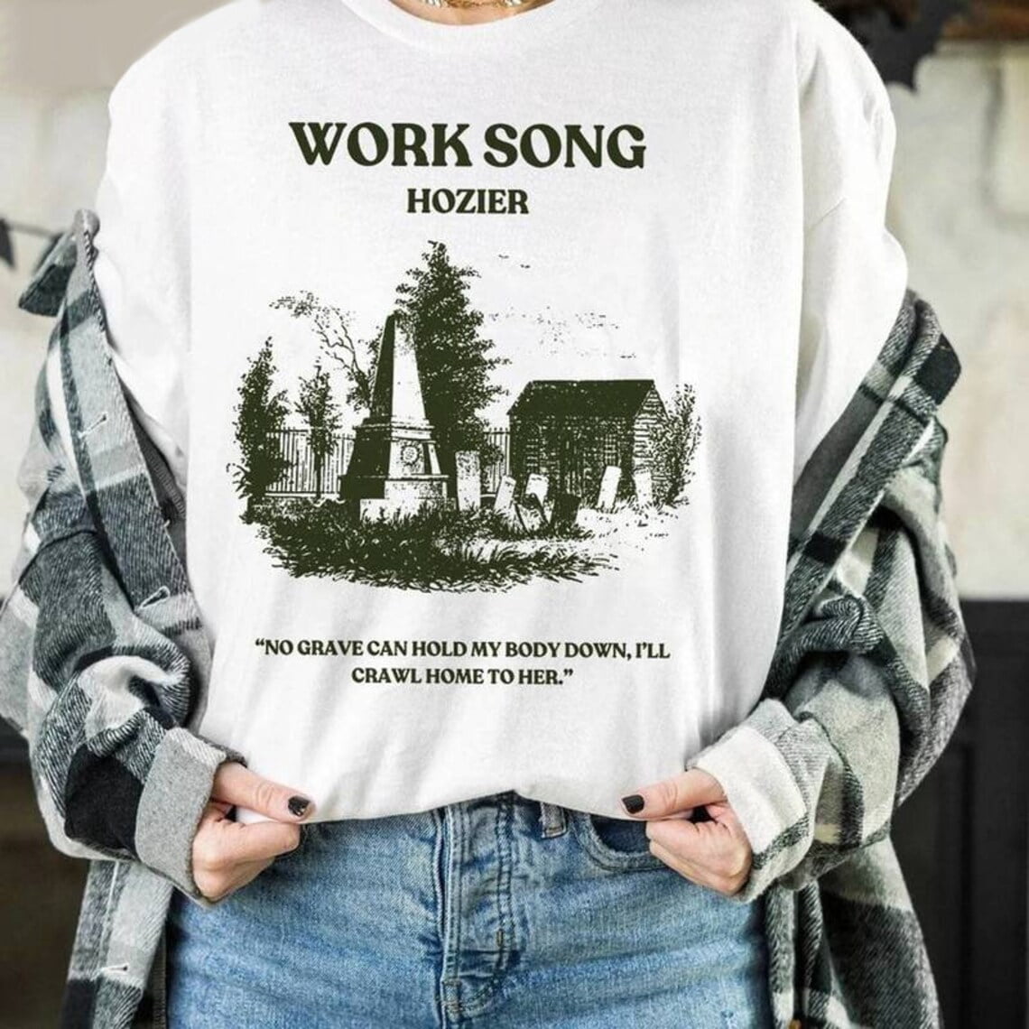 Hozier Work Song Shirt, Hozier Tour 2024 Unisex TShirt, Unreal Unearth