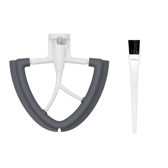Hozodo Flex Edge Beater for KitchenAid Stand Mixer Silicone Beater Attachment