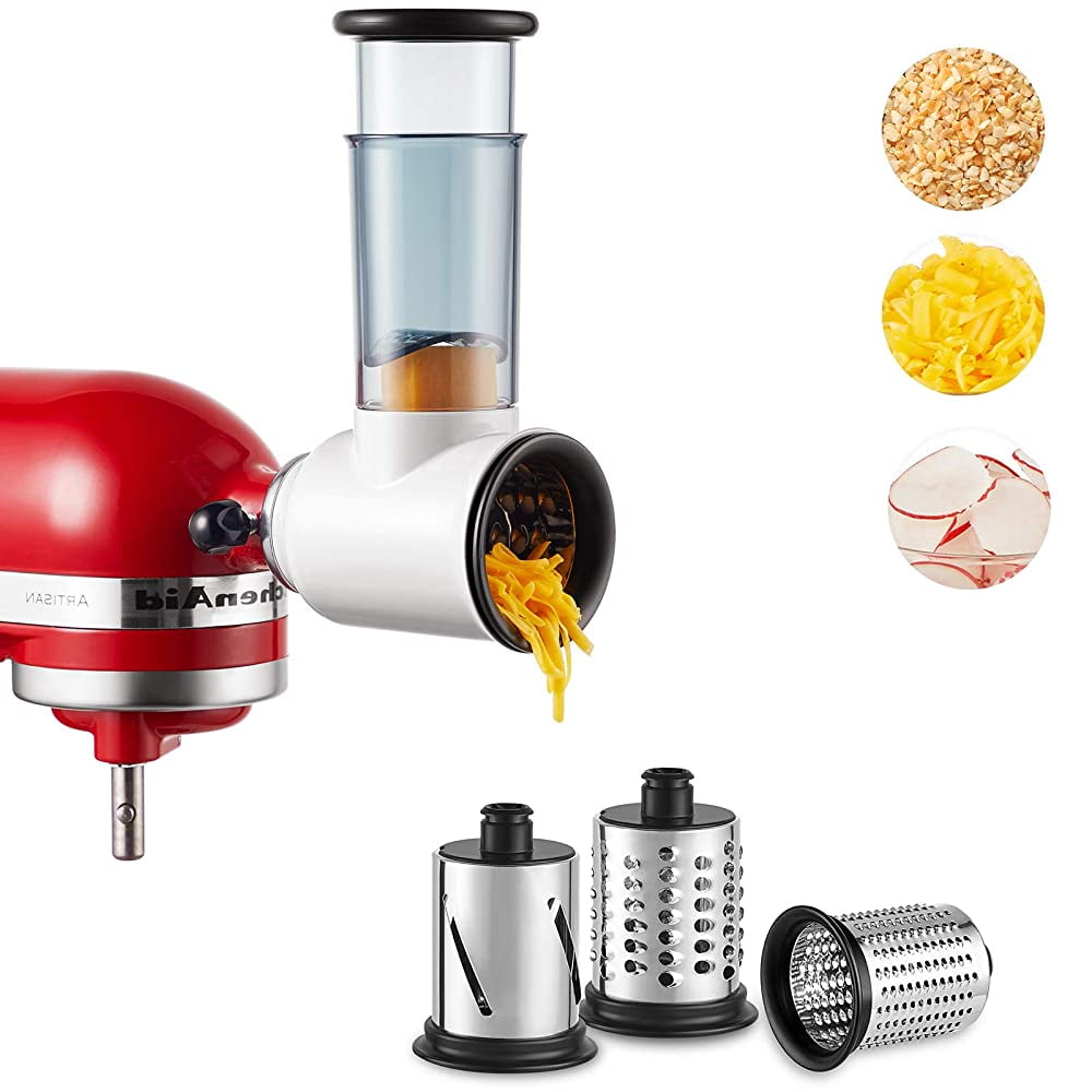 Rotary Cheese Grater Cheese Shredder. [Video] in 2023  Kitchenaid stand  mixer attachments, Food pushers, Cheese shredder