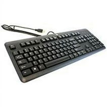 Hp 672647-003 Ku-1156 Usb Wired Keyboard - Black