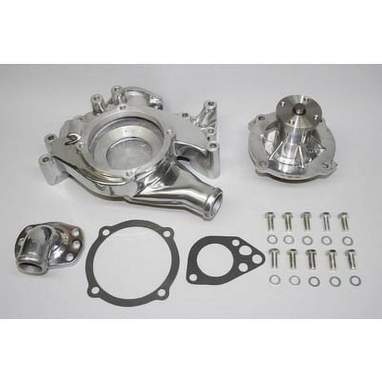 PRW HP Aluminum Water Pump BBM Polished PRW HP Aluminum Water Pump BBM Polished