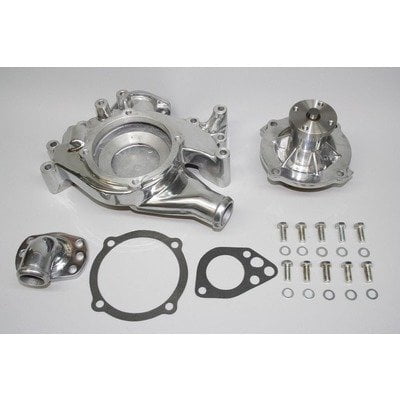 Prw Industries, Inc. HP Aluminum Water Pump BBM Polished