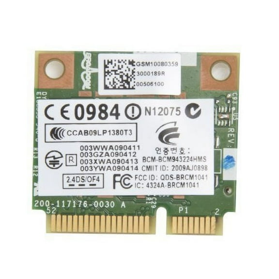 Hp BCM943224HMS 582564-001 New Hp Broadcom 43224 802.11 A/g/n Wlan Card