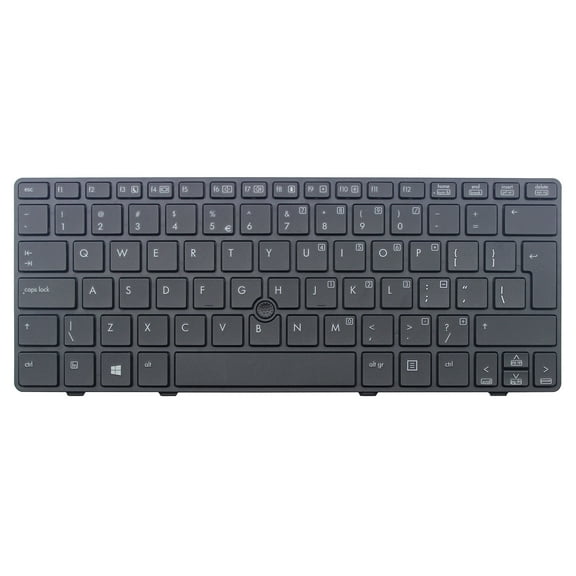 Hp Elitebook 2560p Original Oem Genuine Factory Oem Usa Keyboard with Pointstick 638512-001