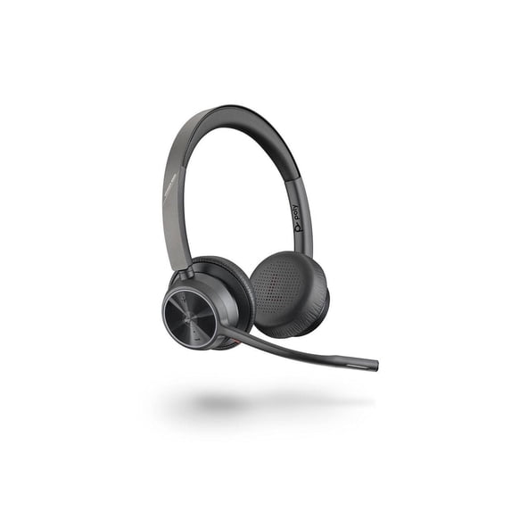 Polycom Voyager 4320 USB-C Headset Microsoft Teams Certified Wireless ...