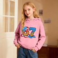 thumbnail image 1 of Hpapadks 6 7 Sweatshirt Kids Graphic Print Hooded Sweatshirt Casual Pullover Long Sleeves Athletic Jacket Girls Six Seven Sweatshirts, 1 of 6