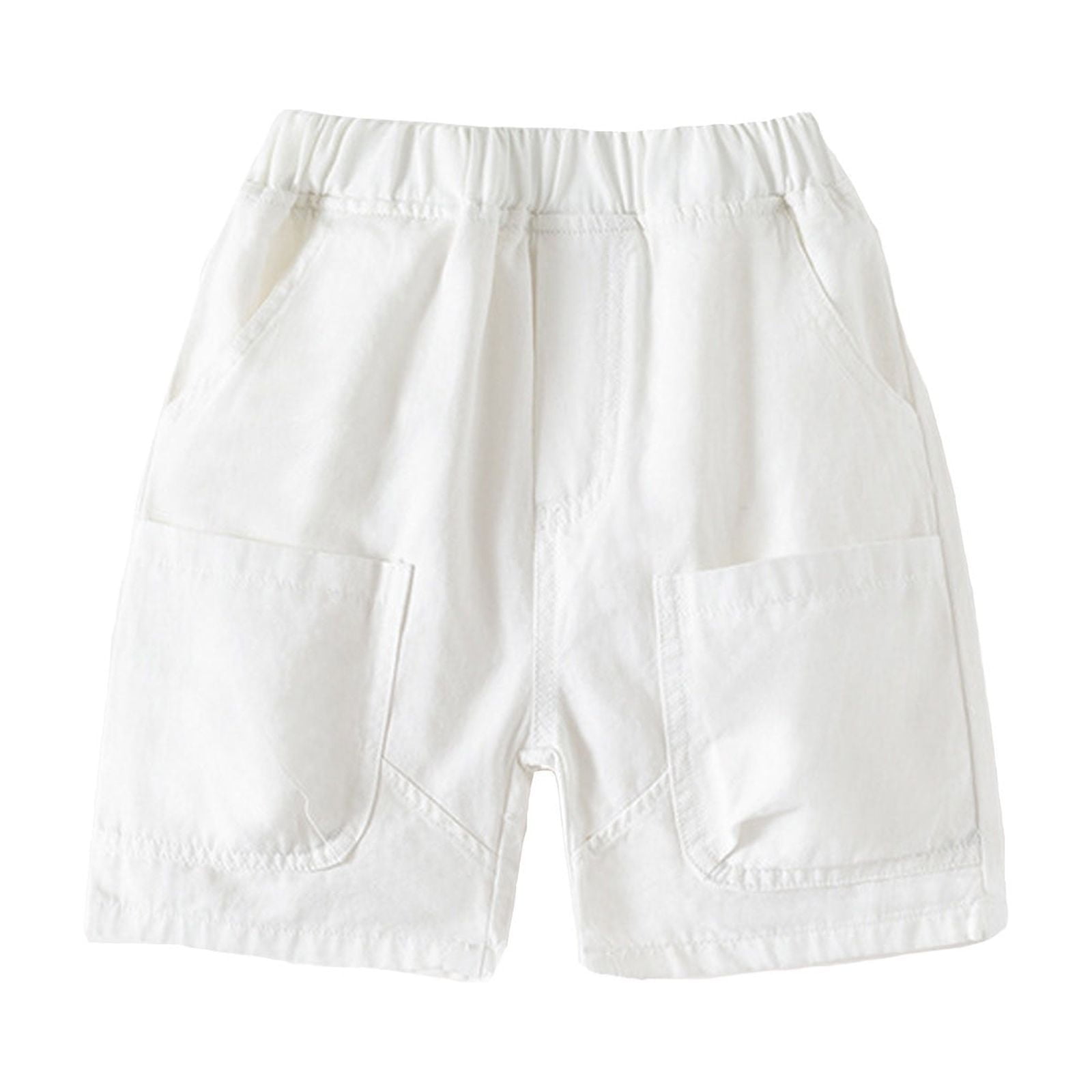 Hpapadks Boys Shorts Toddler Kids Summer Casual Solid Jogger Short