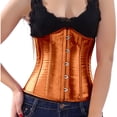 thumbnail image 1 of Hpapadks Corset Belt for Women Leather Light Tummy Control Underbust Wide Belt Tight Push Up Solid Vintage Corset Belt Halloween Orange, 1 of 4