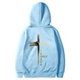thumbnail image 1 of Hpapadks Hoodie Men Oversized Retro Cross Letter Print Hoodies Pullover Long Sleeve Drop Shoulder Design Hooded Sweatshirts for Men, 1 of 6