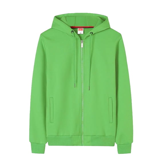 Hpapadks Hoodies for Men Graphic Classic Solid Zip Up Hoodies Pullover with Pocket Long Sleeve Ribbed Cuffs Hooded Drawstring Jacket Men's Sweatshirts