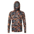 thumbnail image 1 of Hpapadks Hoodies for Men Graphic Sun Protection Camo Hoodies Pullover with Face Mask Lightweight Breathable Uv Blocking Outdoor Hiking Fishing Gear Men's Sweatshirts, 1 of 5