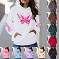 thumbnail image 1 of Hpapadks Hoodies for Women Women's Grandma Blessing Graphic Hoodie Casual Fall Top Women's Sweatshirts, 1 of 6