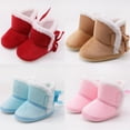 thumbnail image 1 of Hpapadks Kids Slippers Snow Prewalker Shoes Winter Warm Boots Anti Shoes Girl Shoes Pink, 1 of 5