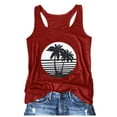 thumbnail image 1 of Hpapadks Women Tank Tops Sleeveless Printed Tanks Loose Fit Running Athletic Shirts Camisole Tops for Women L, 1 of 4