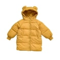 thumbnail image 1 of Hpgjzj 2-34 Years Kids Baby Boys Girls Cute Bear Hooded Winter Down Coats Thicken Puffer Padded Jacket Lightweight Warm Outwear, 1 of 3