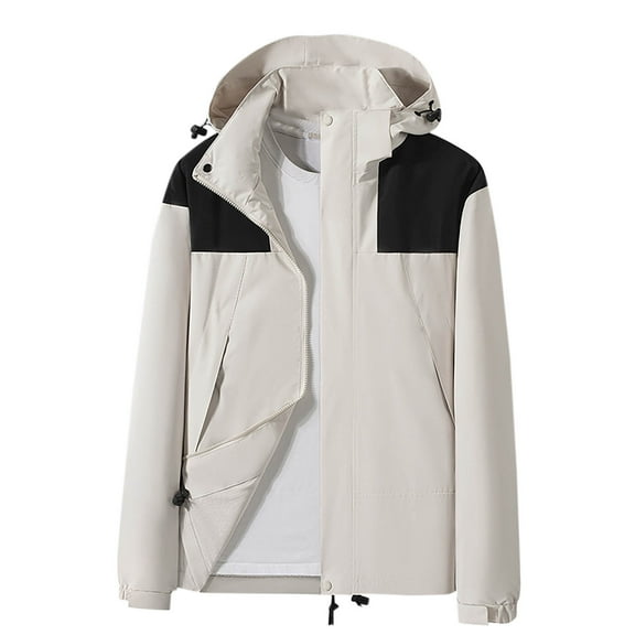 Hpgjzj 6-13 Years Rain Jacket Kids Waterproof Lightweight Rain Jacket Active Outdoor Hooded Raincoat Packable Windbreaker Jacket