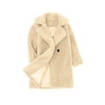 thumbnail image 1 of Hpgjzj Baby Girl Clothes Winter Warm Sherpa Coats for Toddler Boys Fleece Jacket Casual Fuzzy Kids Pea Coat Trench Outwear, 1 of 5
