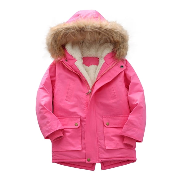 Hpgjzj Boys Winter Coats Down Jacket Hooded Snowsuit Parka Windproof Overcoat Outerwear Jacket with Hood
