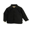 thumbnail image 1 of Hpgjzj Children's Winter Warm Down Jacket With Pockets Lightweight Button Coats Double-sided Wearing Hoodless Outfits, 1 of 3