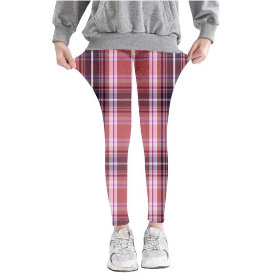 Hpgjzj Christmas Leggings for Girls High Waist Ugly Christmas Leggings Skinny Yoga Pants Winter Clothes Tights 3-7 Years