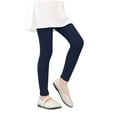 thumbnail image 1 of Hpgjzj Girls Leggings Basic Kids Girls High Waisted Leggings Stretch Comfy Long Tight Pants Trousers 2-10 Years, 1 of 6