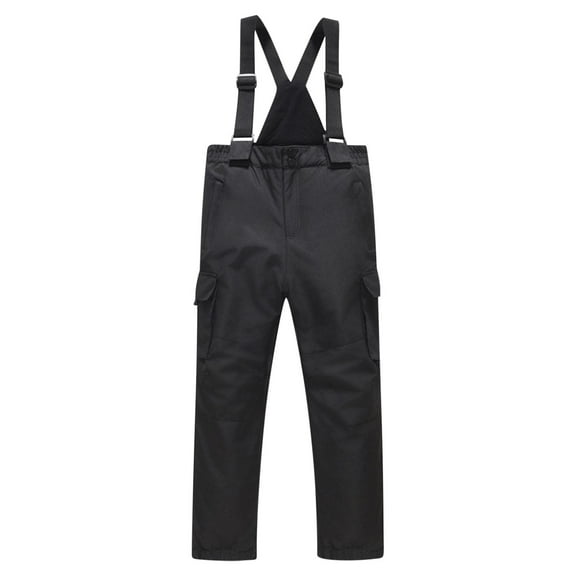 Hpgjzj Kids Ski Bib Pants Waterproof Boys Girls Winter Snow Pants