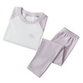 thumbnail image 1 of Hpgjzj Kids Thermal Underwear Set 2 Piece Performance Base Layer Shirt and Thermal Pants for Boys and Girls, 1 of 5