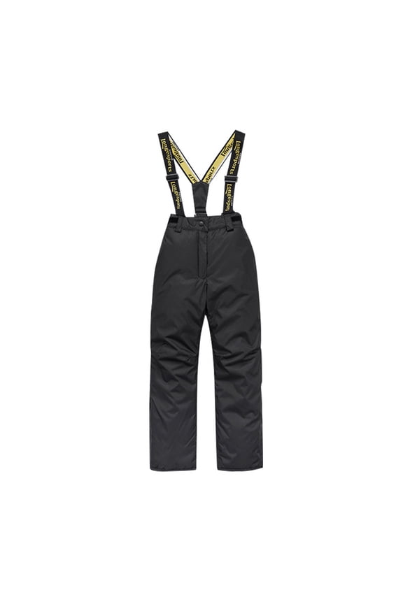 Little Kids Boys Girls One Piece Outdoor Mountain Windproof Waterproof Ski Bib Overalls Snow Pants