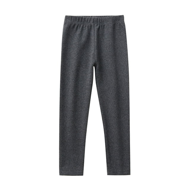 Hpgjzj Made in USA Girls Leggings in 100 Cotton for School Uniform or