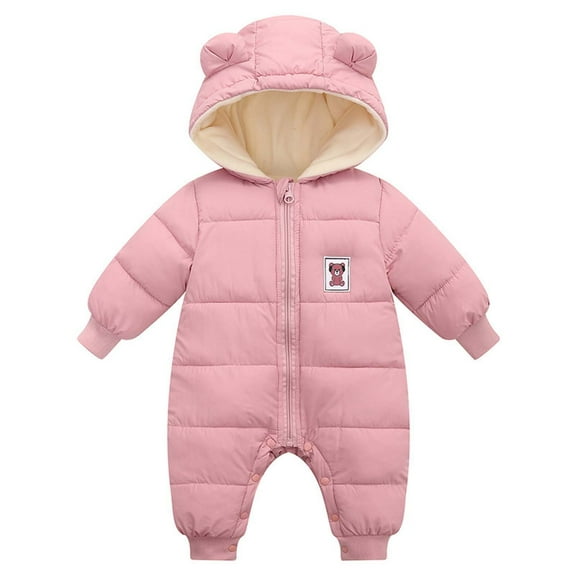 Hpgjzj Newborn Winter Baby Boys Clothing Toddler Snowsuit Unisex Infant Coats Jumpsuit