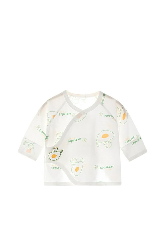 Newborn side snap shirts for baby girls & boys, Purcotton Baby Girls & Boys Top Tees with Cute Patterns
