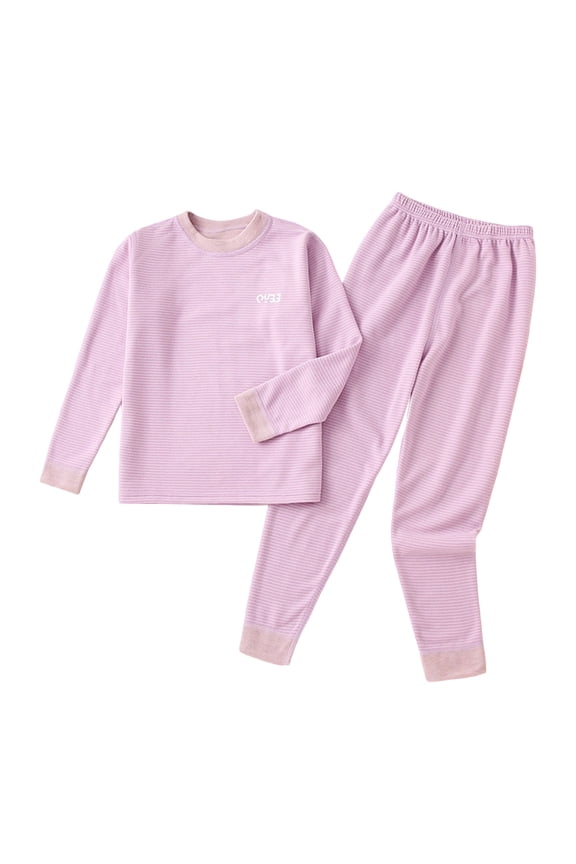 Toddler Thermal Underwear Sets for Kids Base Layer Winter Warm Toddler Long Johns for Girls Long Underwear