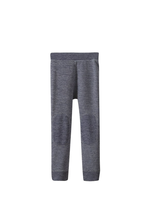 Wool Kids Thermal Underwear Bottom Leggings Pants, Natural & Warm Base Layer Long Johns, Unisex