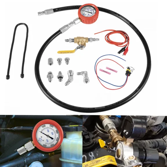 Hpop Test Tool High-Pressure & Air Leak Tester Gauge For Ford F250/350 6.0L 7.3L